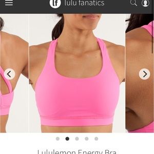 Lululemon Energy Bra